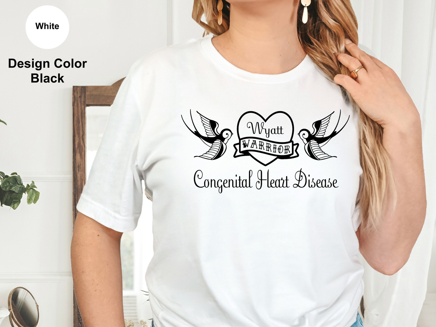 Sailor Tattoo Style-CHD Awareness Shirt