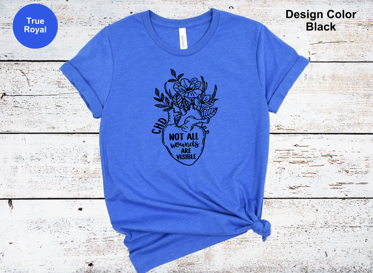 Invisible Wounds-CHD Awareness Shirt