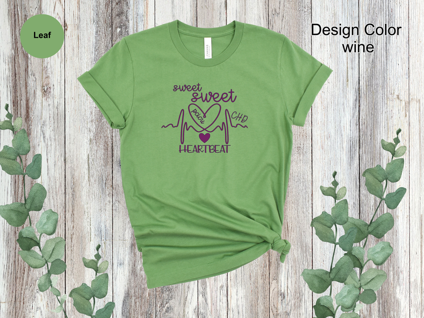 Sweet Sweet Heartbeats-CHD Awareness Shirt