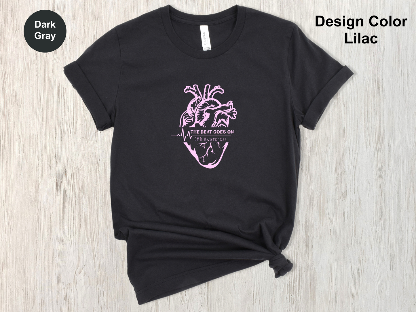 The Beat Goes On-CHD Awareness T-Shirt