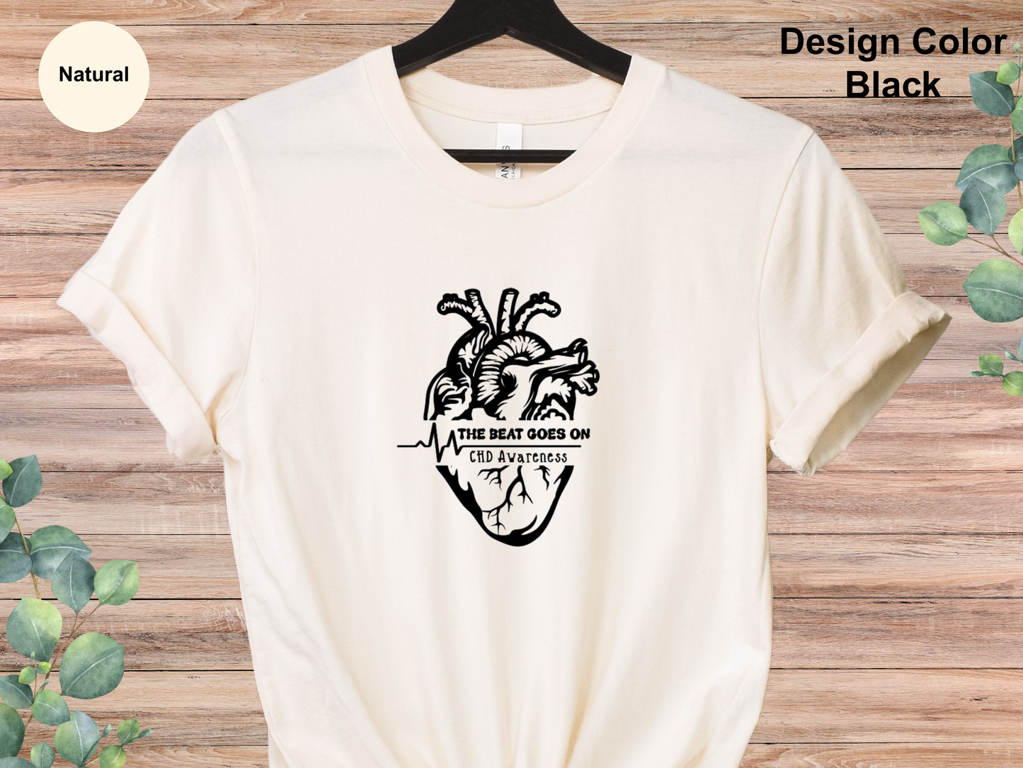 The Beat Goes On-CHD Awareness T-Shirt