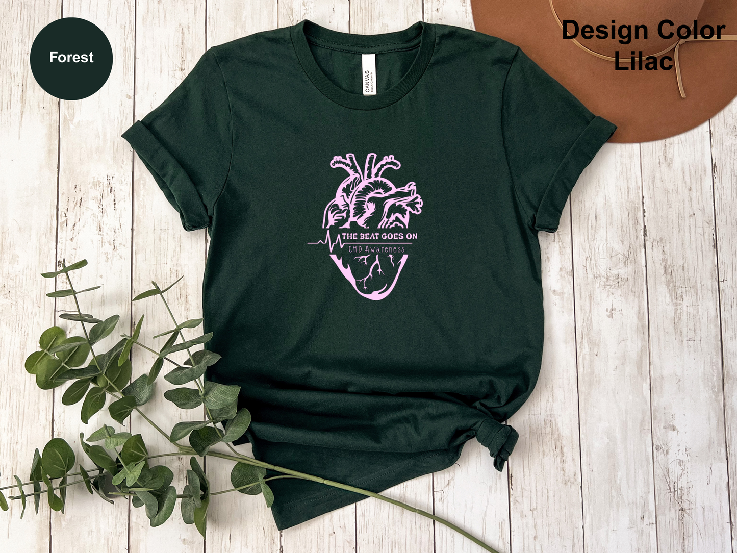 The Beat Goes On-CHD Awareness T-Shirt