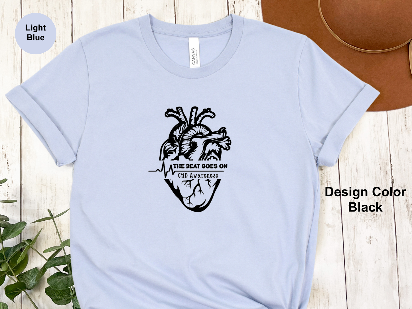 The Beat Goes On-CHD Awareness T-Shirt