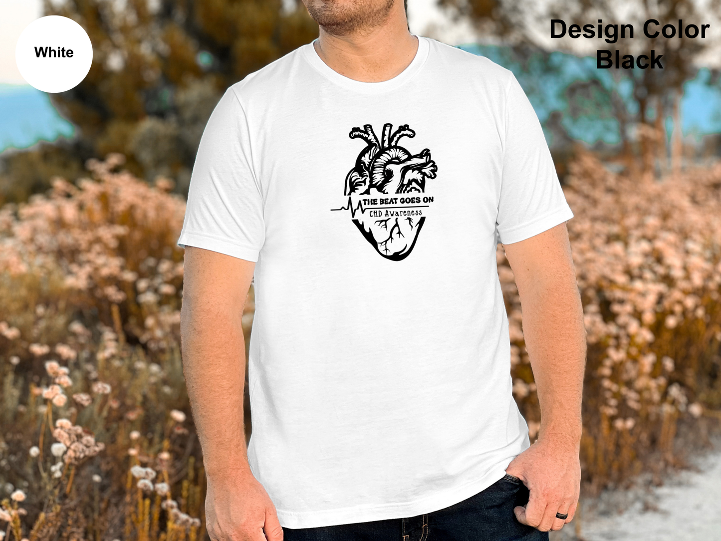 The Beat Goes On-CHD Awareness T-Shirt