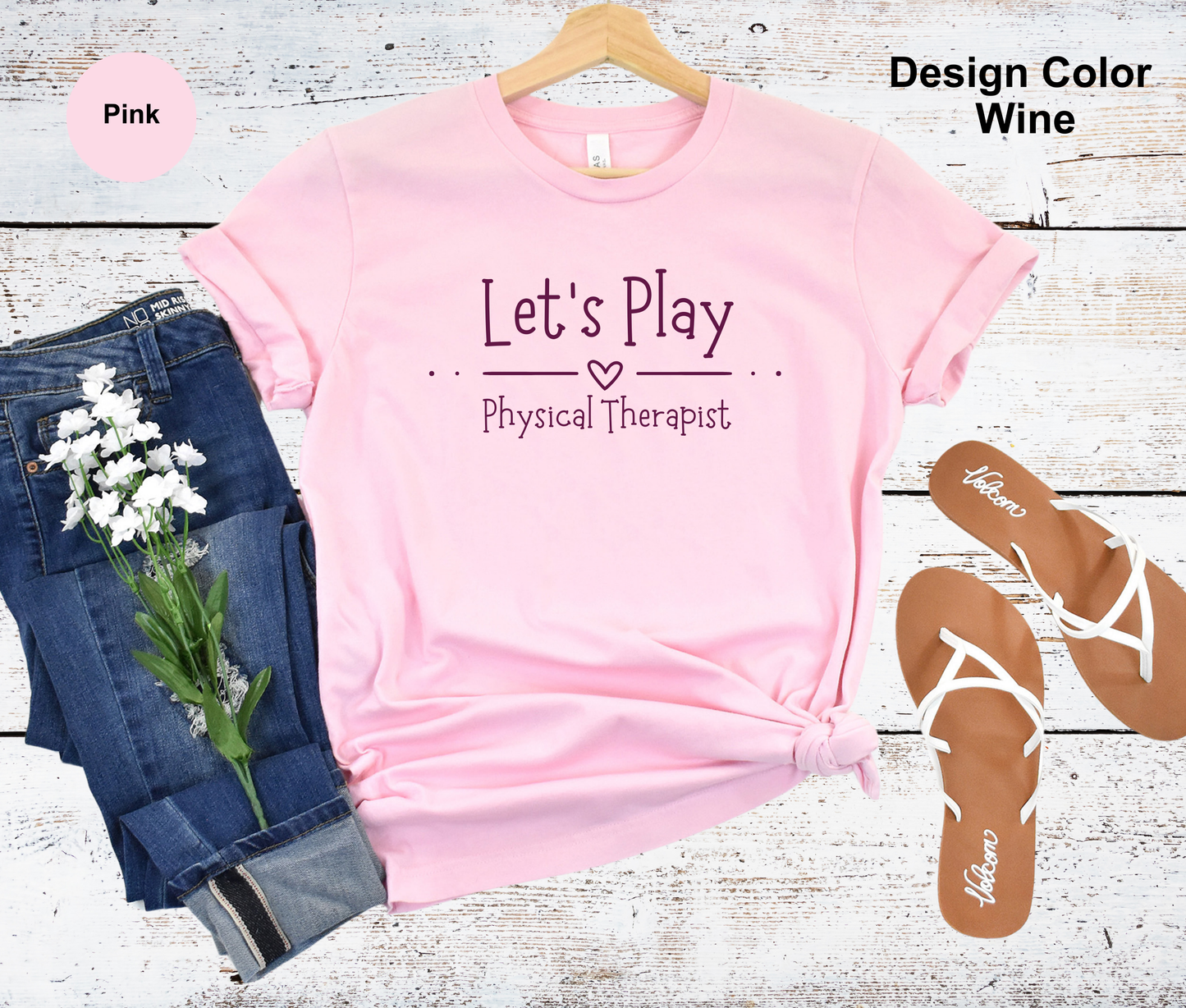 Let's Play-Physical Therapy Shirt