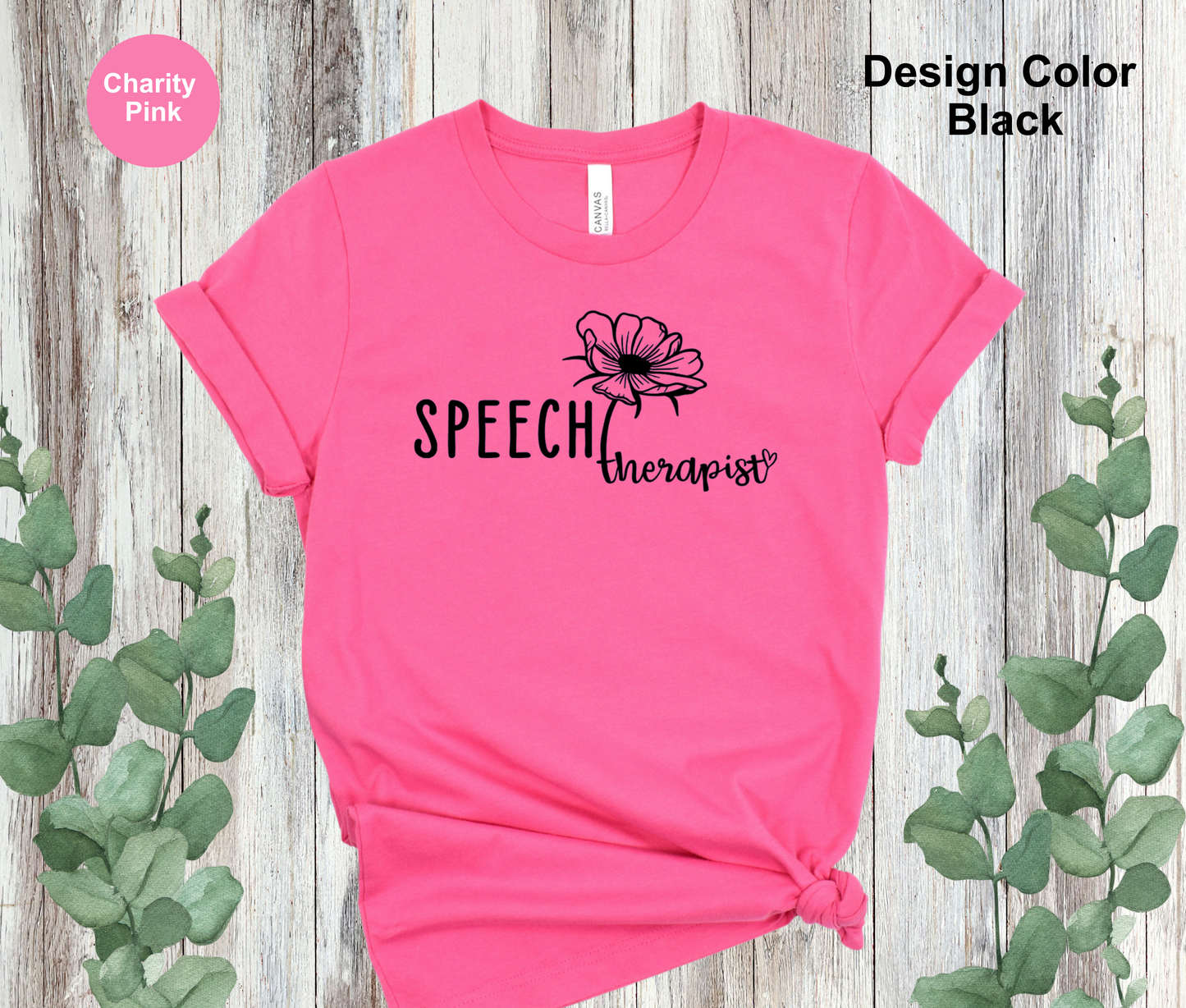 Delicate Flower-Speech Therapy Shirt