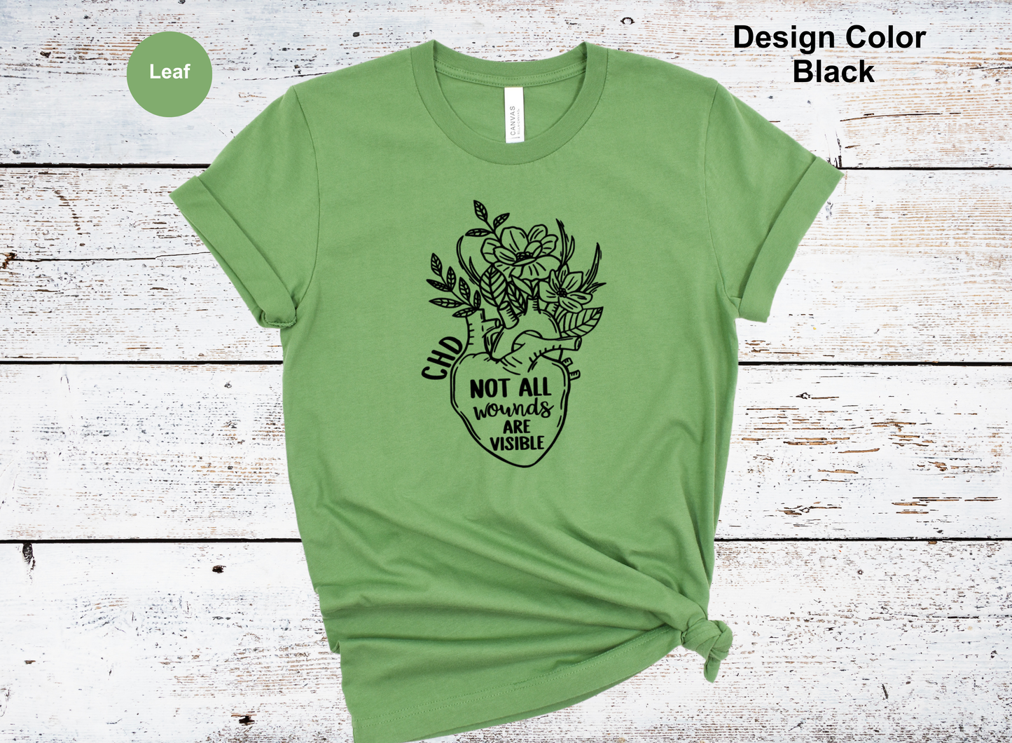 Invisible Wounds-CHD Awareness Shirt