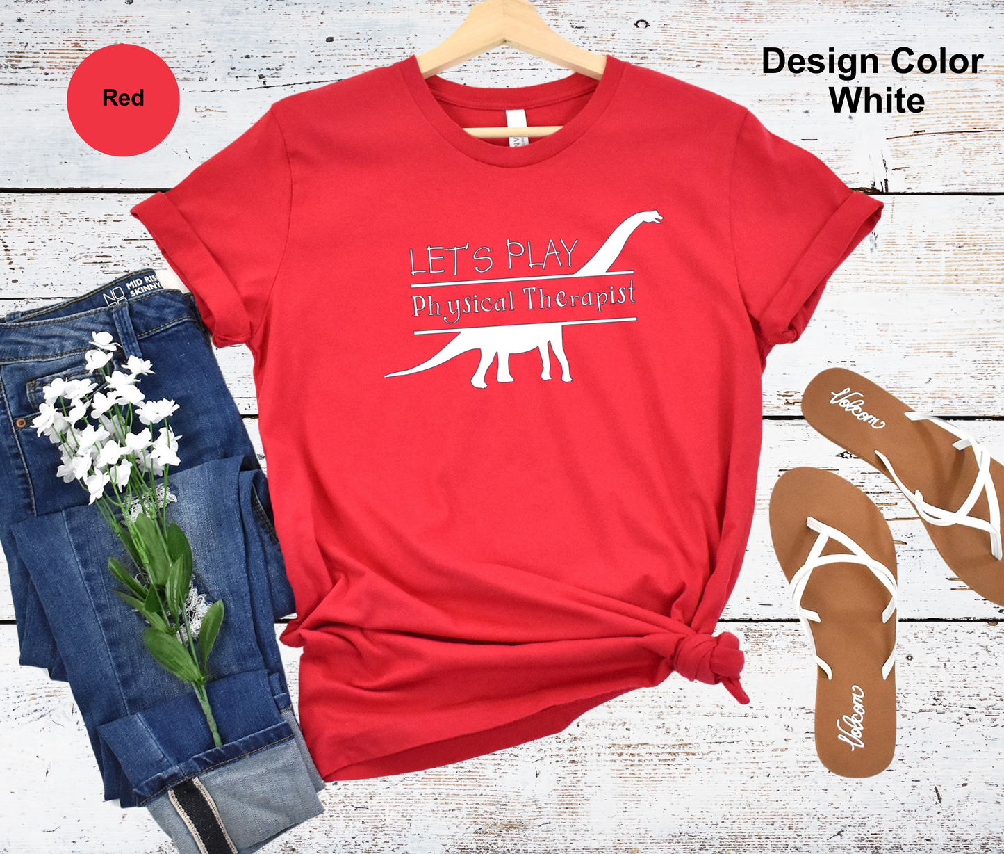 Dinosaur-Physical Therapy Shirt