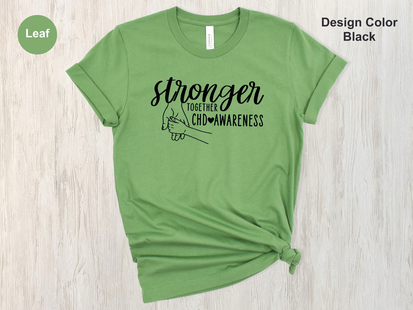 Unbreakable Love-CHD Awareness Shirt-Toddler Hand