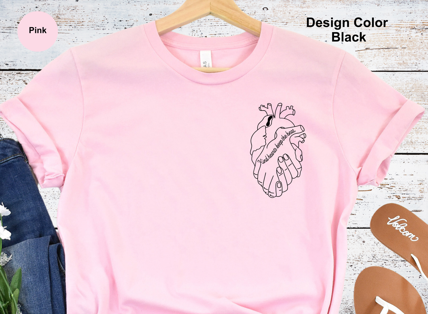 Kind Heart with Hands-CHD Shirt