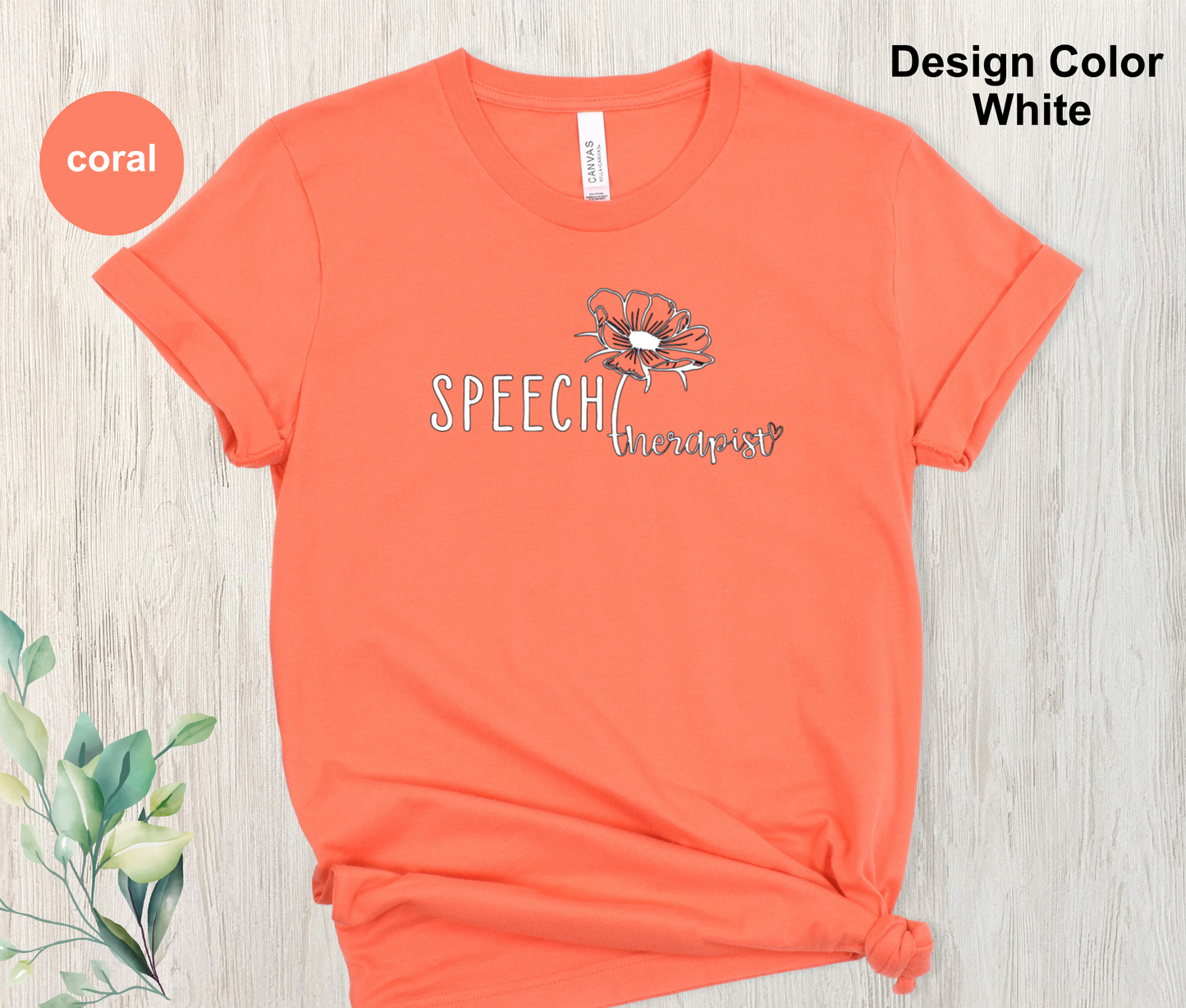 Delicate Flower-Speech Therapy Shirt