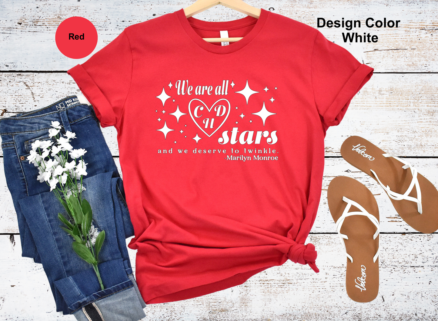 Twinkling Stars-CHD Awareness Shirt