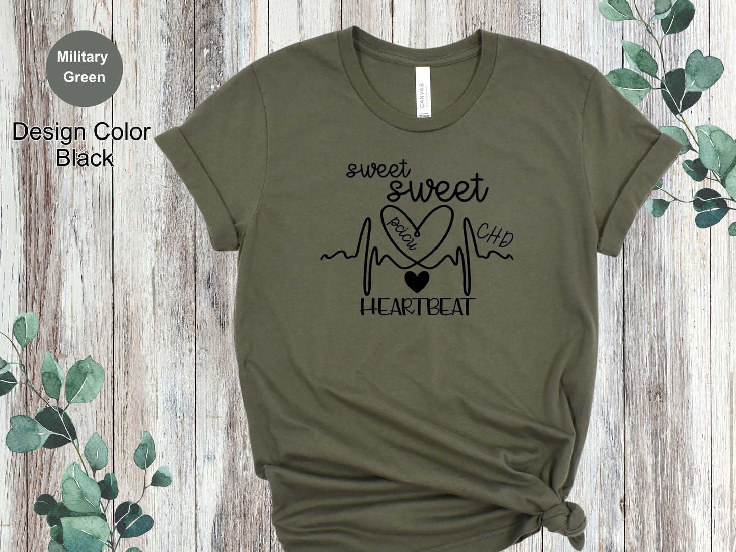 Sweet Sweet Heartbeats-CHD Awareness Shirt