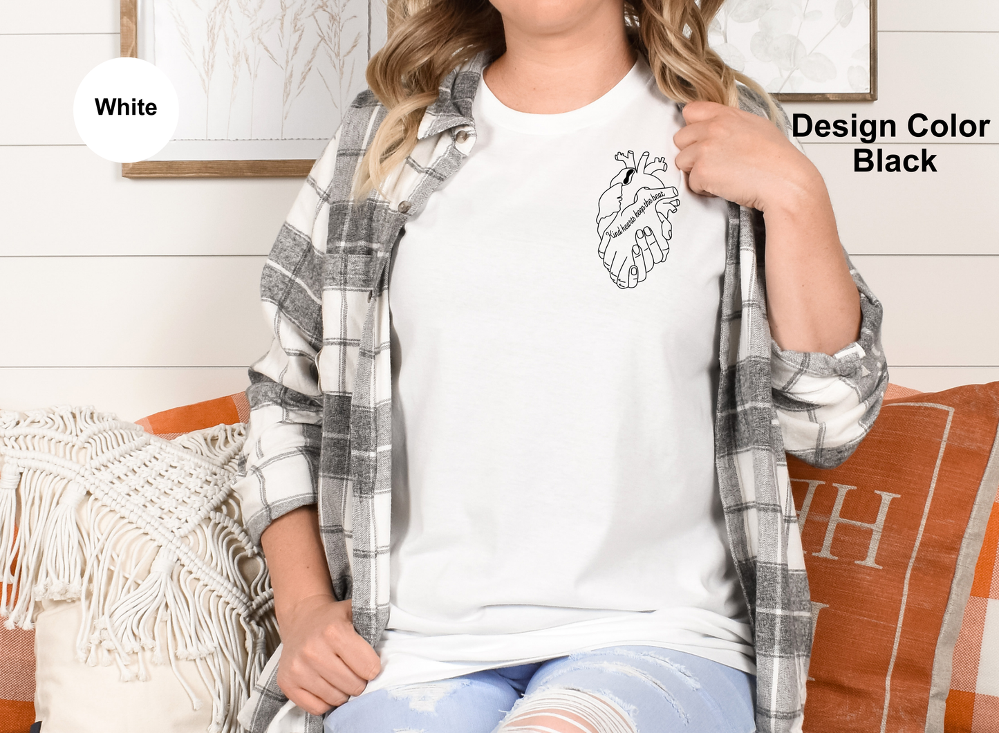 Kind Heart with Hands-CHD Shirt