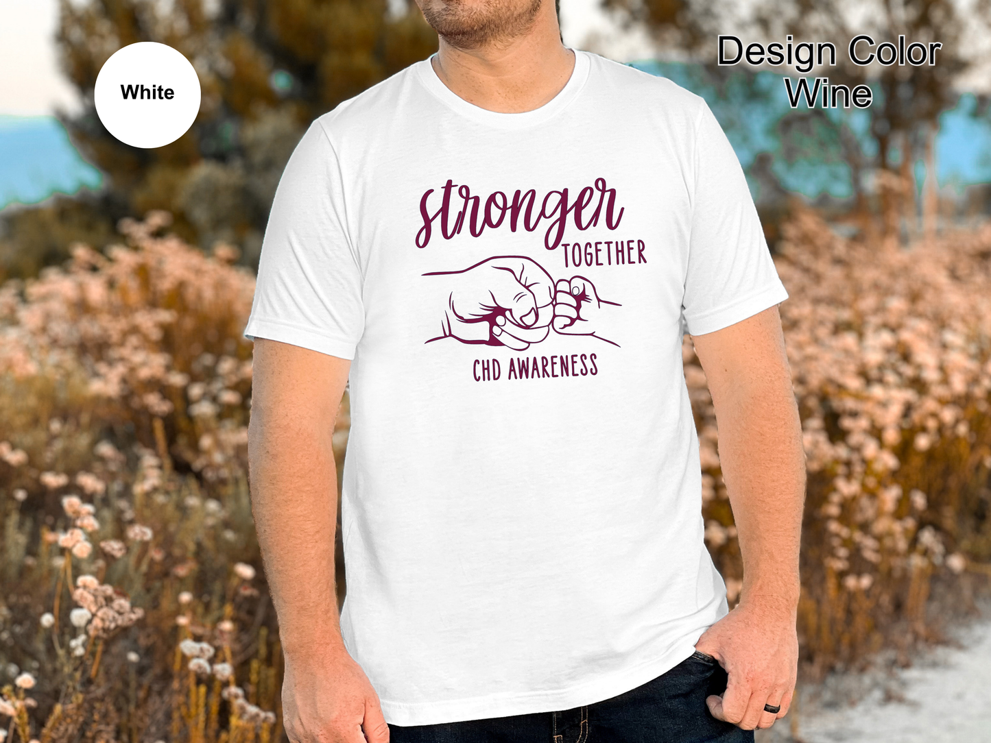 Stronger Together-CHD Awareness Shirt