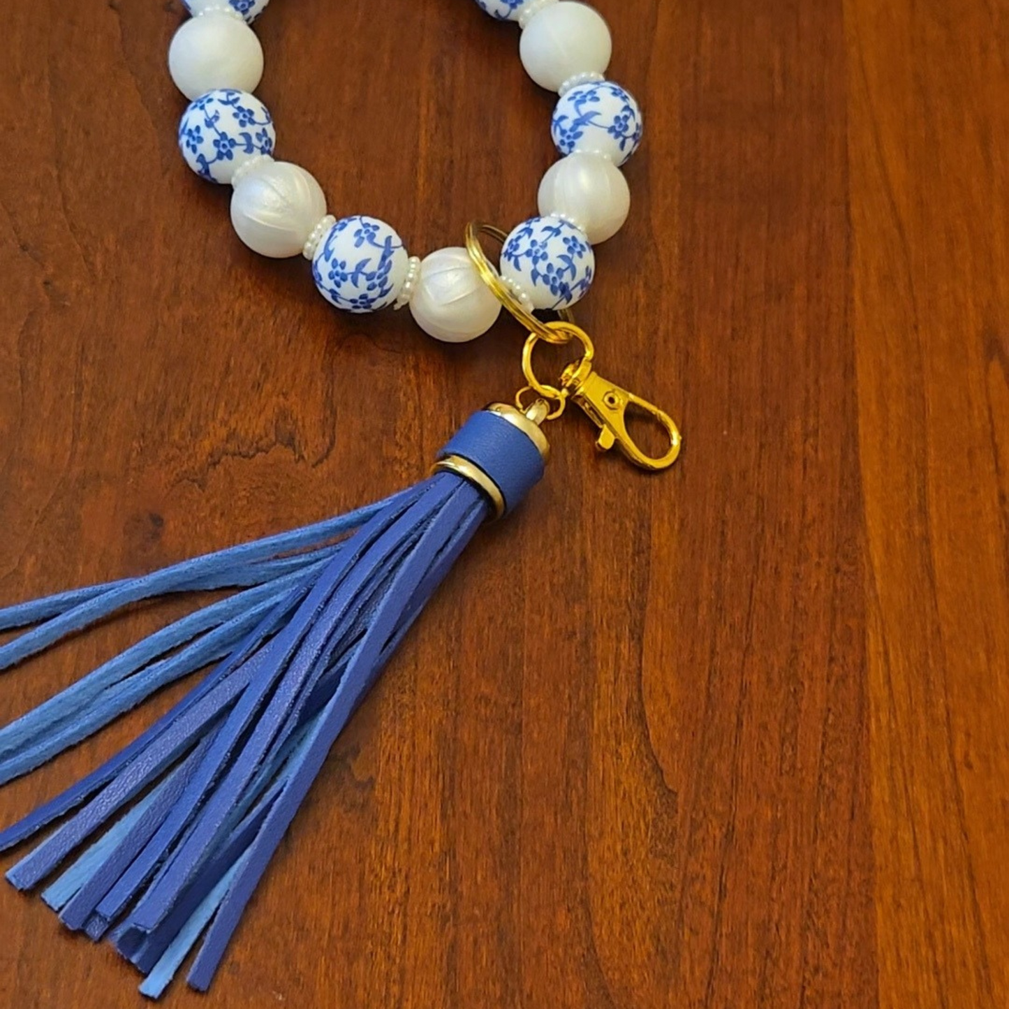 Antique China- Silicone Wristlet