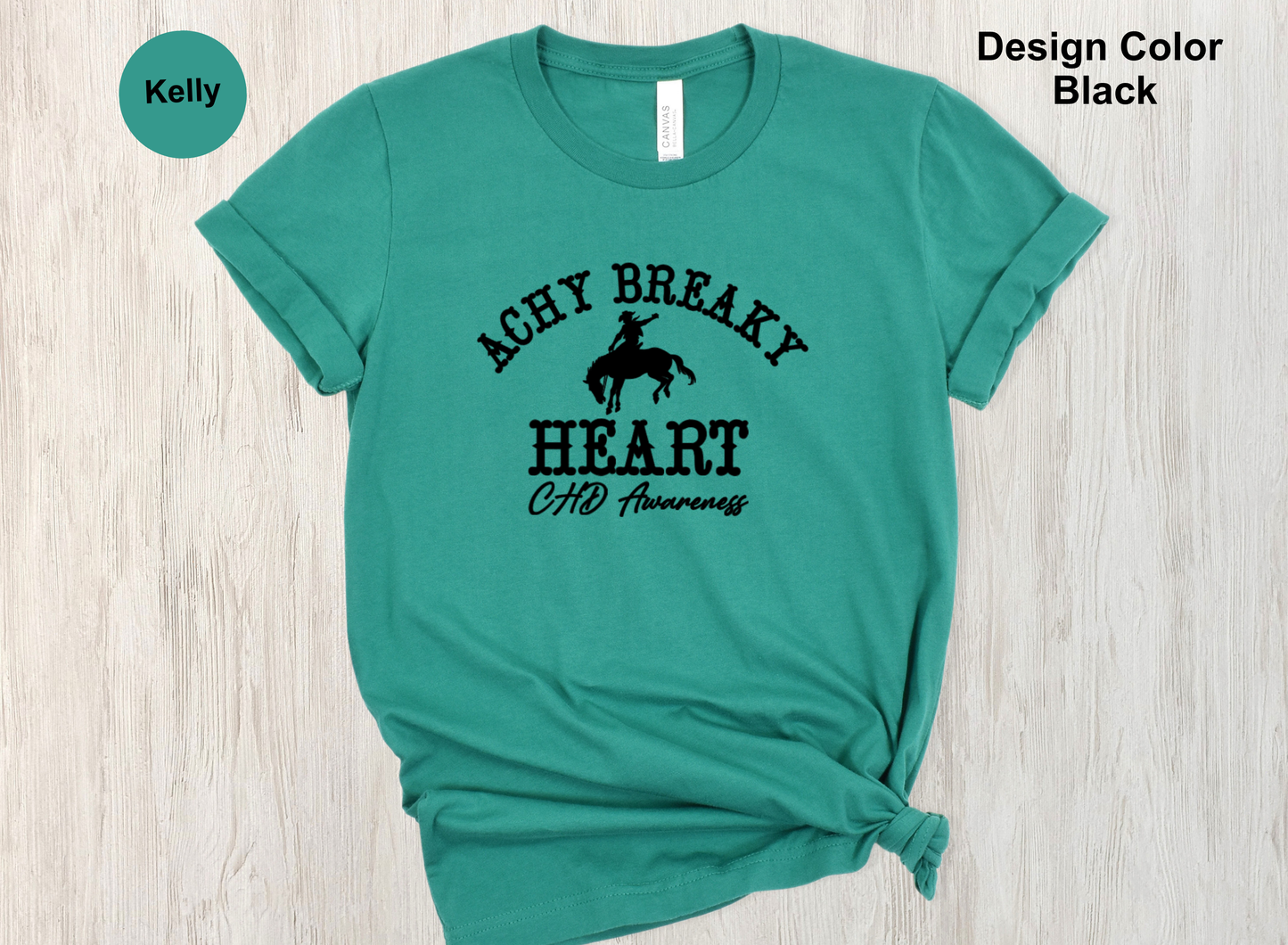 Achy Breaky Heart-CHD Awareness Shirt