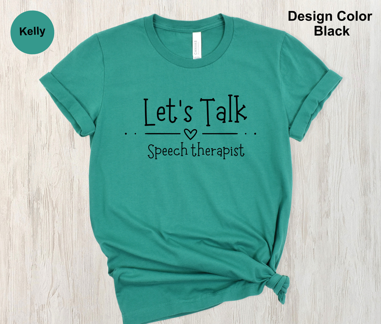 Let's Talk-Speech Therapist Shirt
