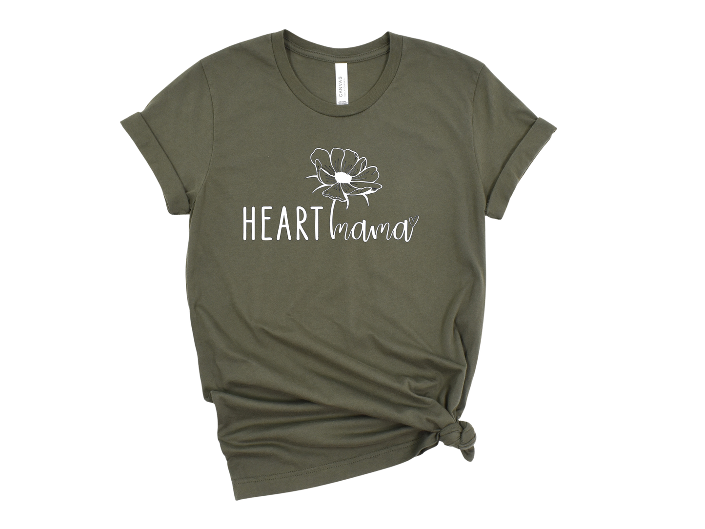 CHD Mama T-Shirt – Soft Bella Canvas Tee for Proud Heart Moms | Share Your Child’s Story in Comfort