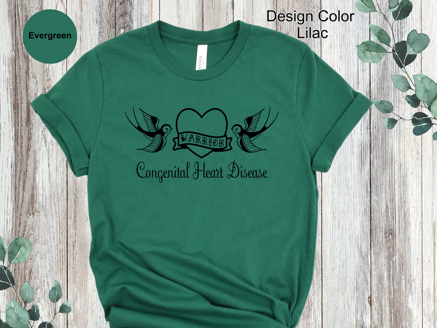 Sailor Tattoo Style-CHD Awareness Shirt