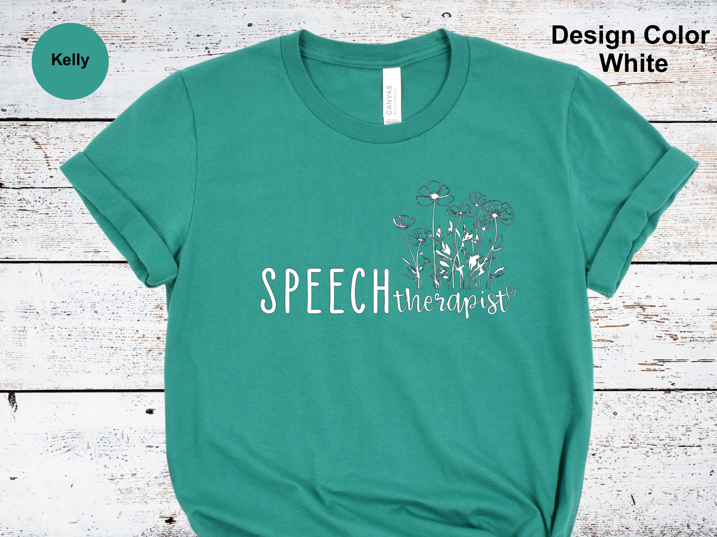 Flower Garden-Speech Therapy Shirt