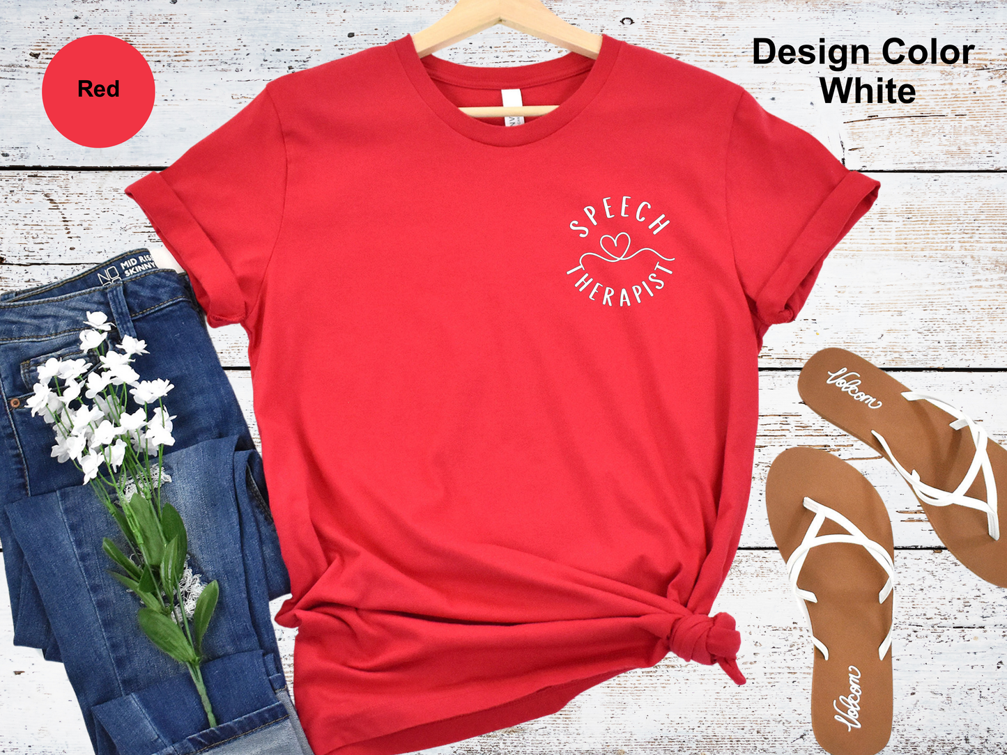 From The Heart-Speech Therapy Shirt