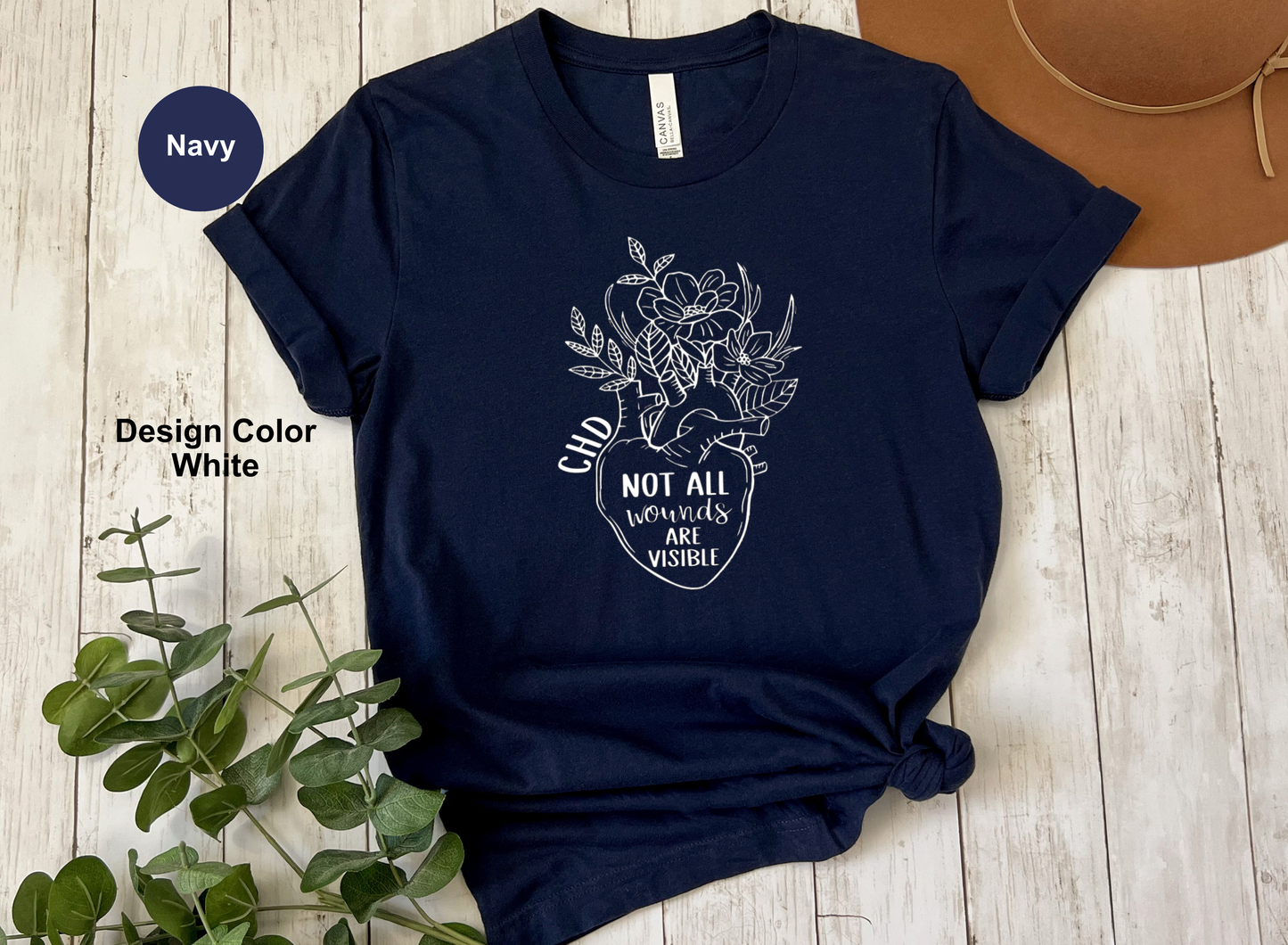 Invisible Wounds-CHD Awareness Shirt