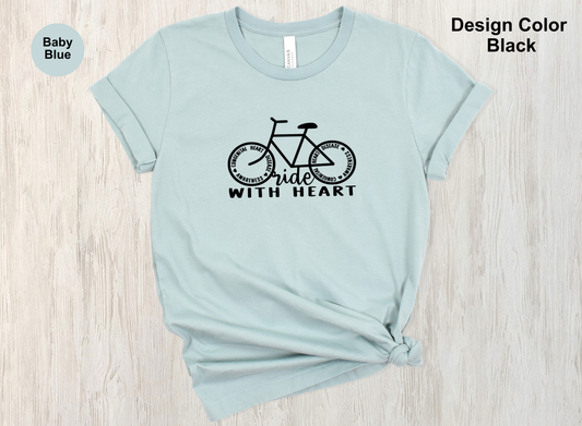 Ride With Heart Shirt