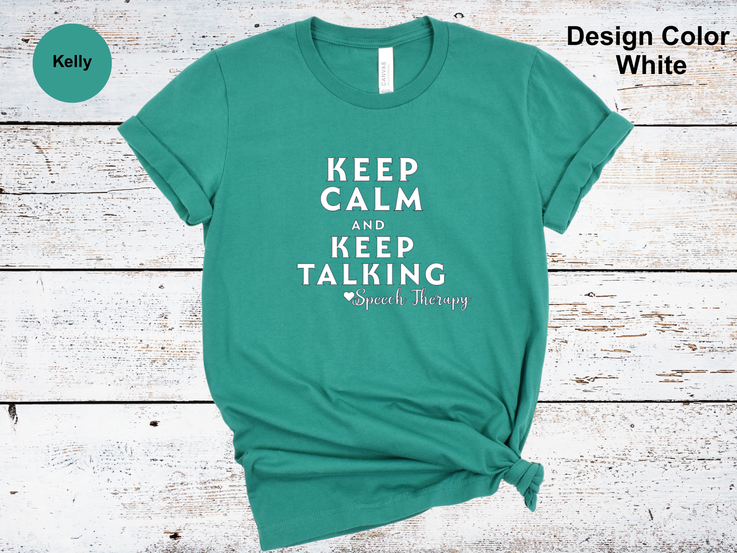 Keep Calm-Speech Therapy Shirt