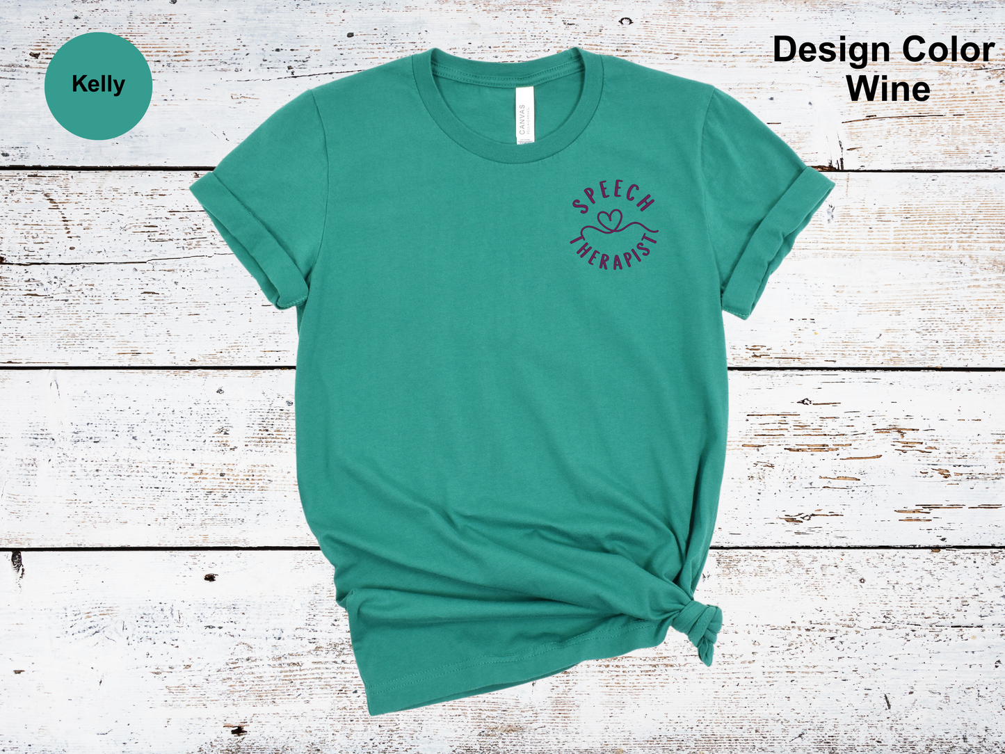 From The Heart-Speech Therapy Shirt