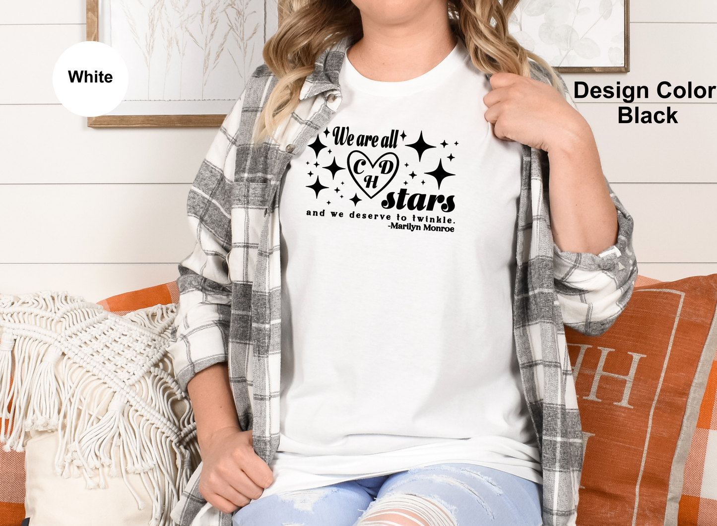 Twinkling Stars-CHD Awareness Shirt