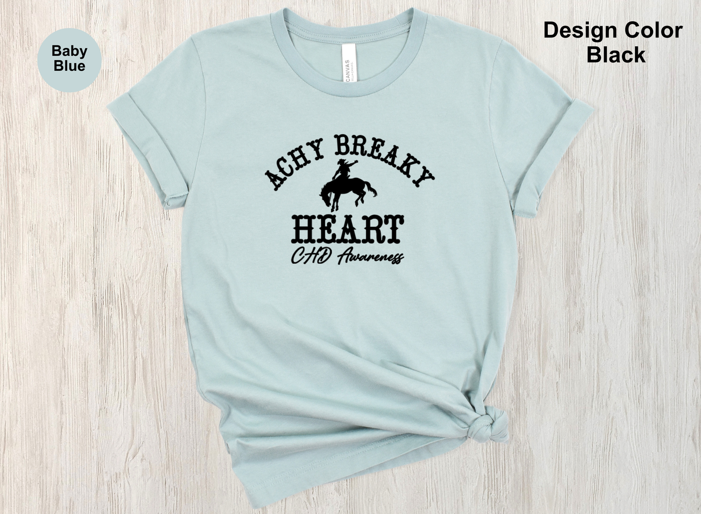 Achy Breaky Heart-CHD Awareness Shirt