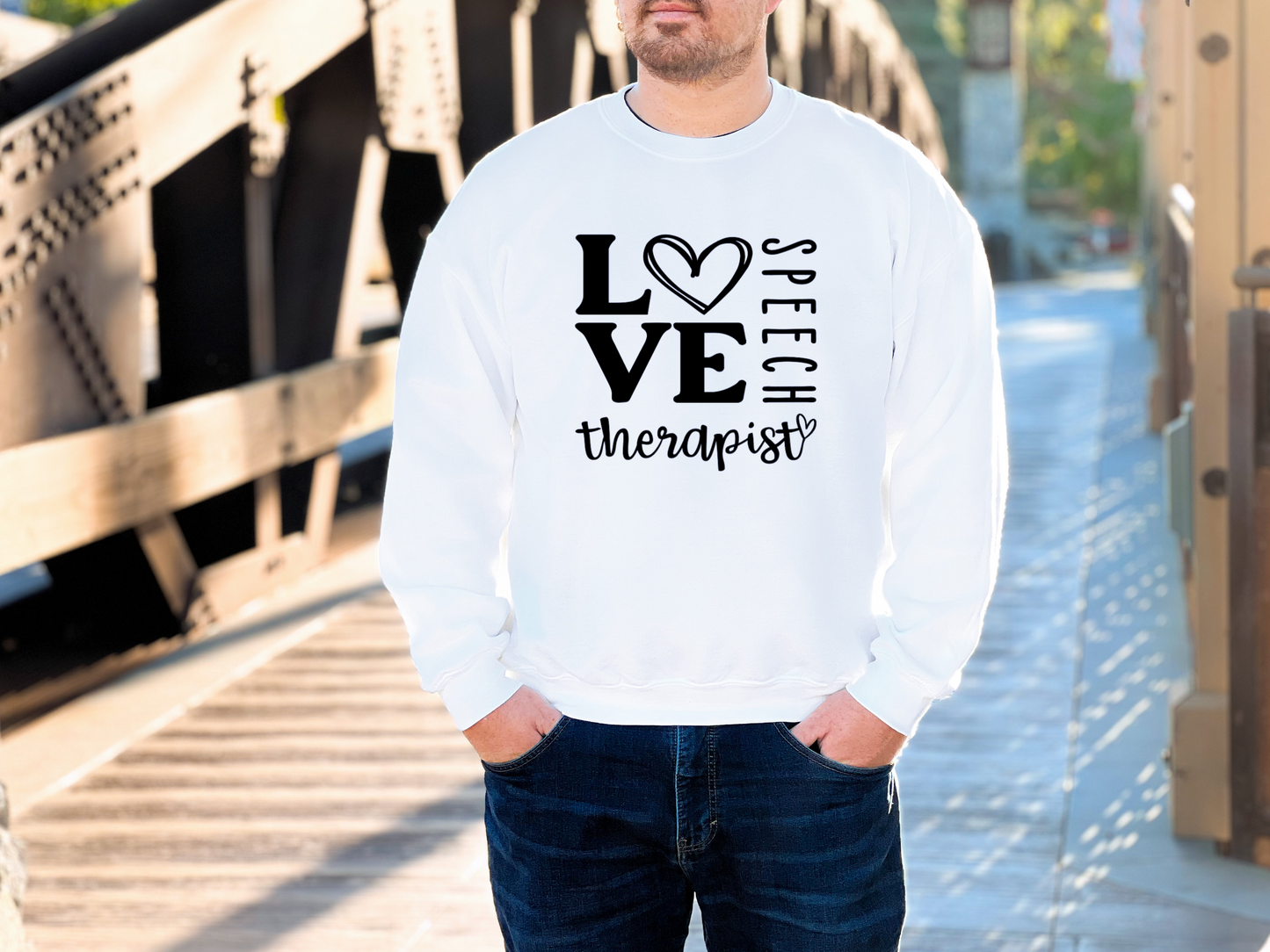 LOVE-Speech Therapy Sweatshirt