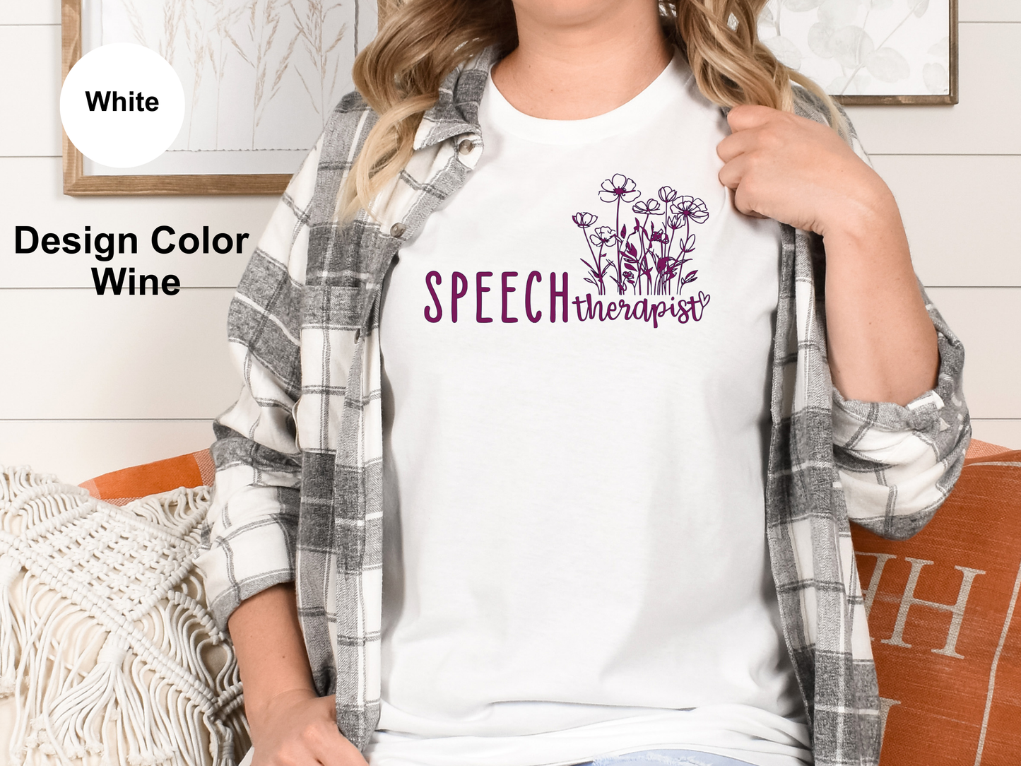 Flower Garden-Speech Therapy Shirt