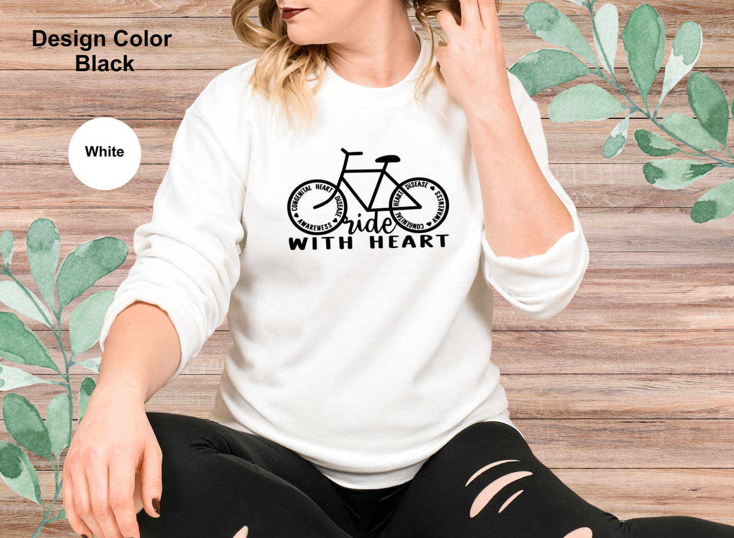 Ride With Heart Sweatshirt
