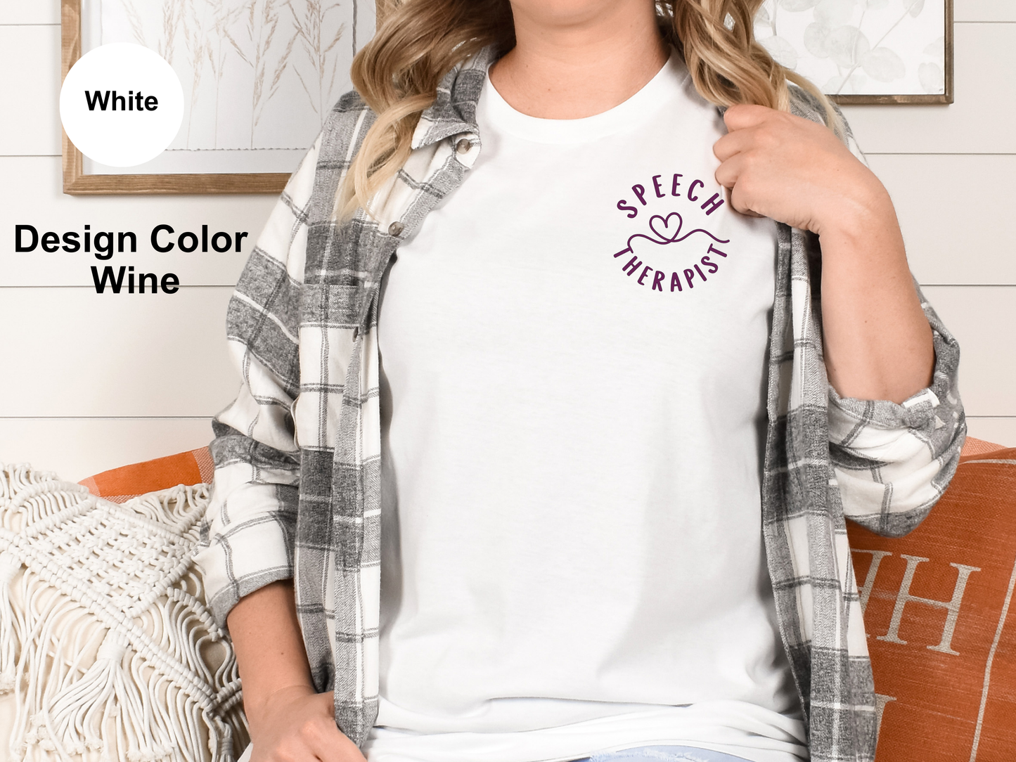 From The Heart-Speech Therapy Shirt