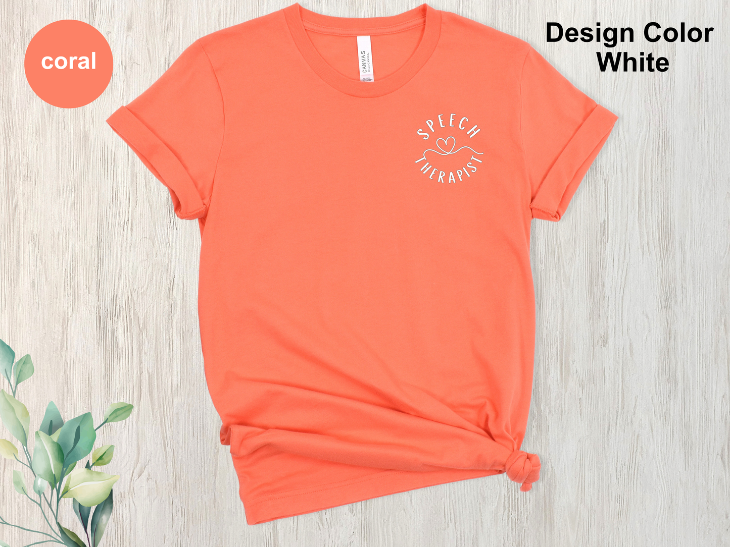 From The Heart-Speech Therapy Shirt