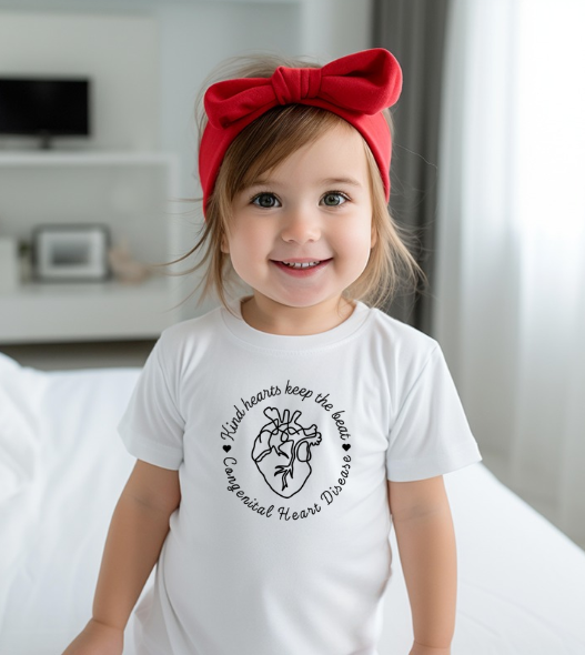 Kind Hearts Keep the Beat-Toddler Shirt
