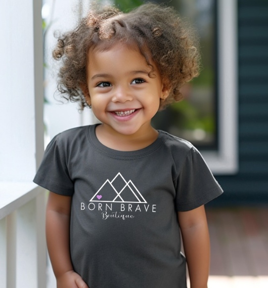 Born Brave Boutique Logo-Toddler Shirt