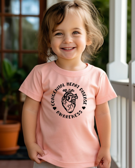Congenital Heart Disease-Toddler Shirt