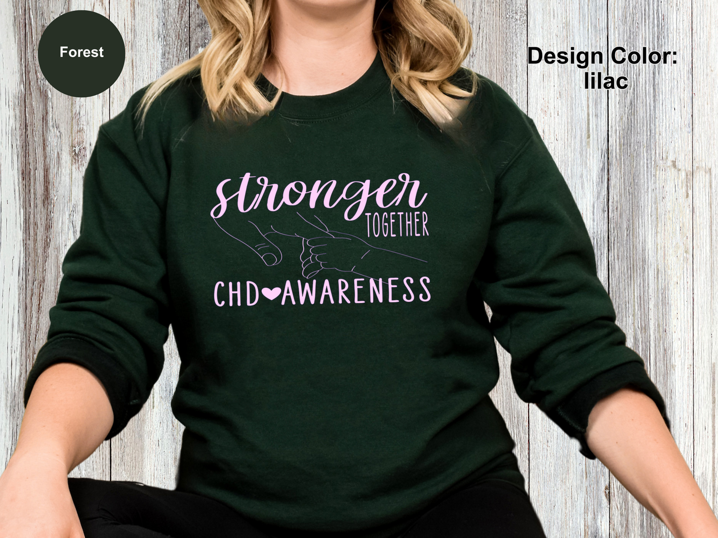 Unbreakable Love-CHD Awareness Sweatshirt
