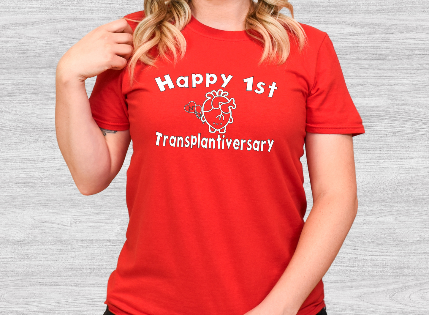 My Donor Heart Turns 1-Adult Unisex