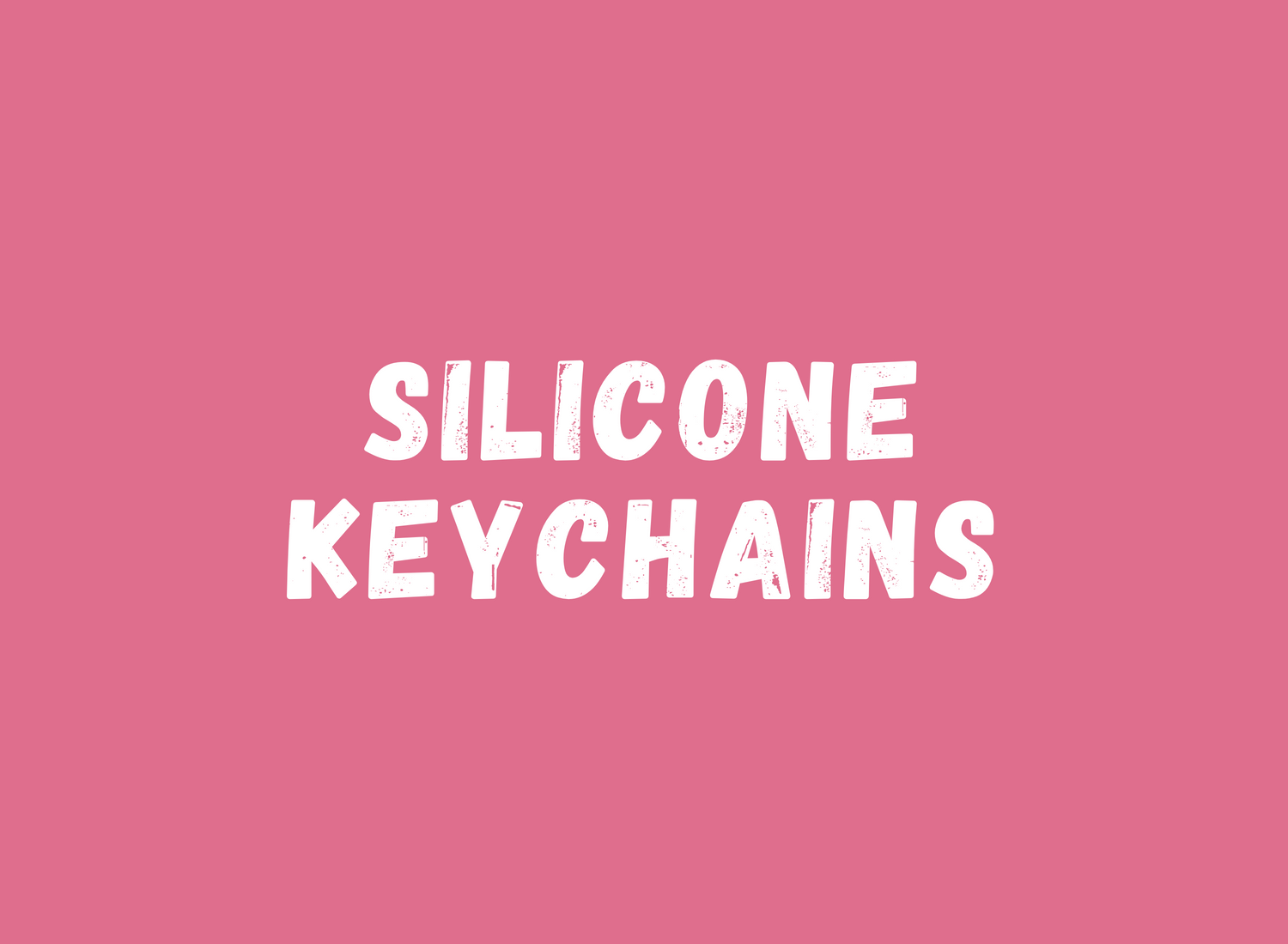 Wristlet Key Chains-Silicone Beads