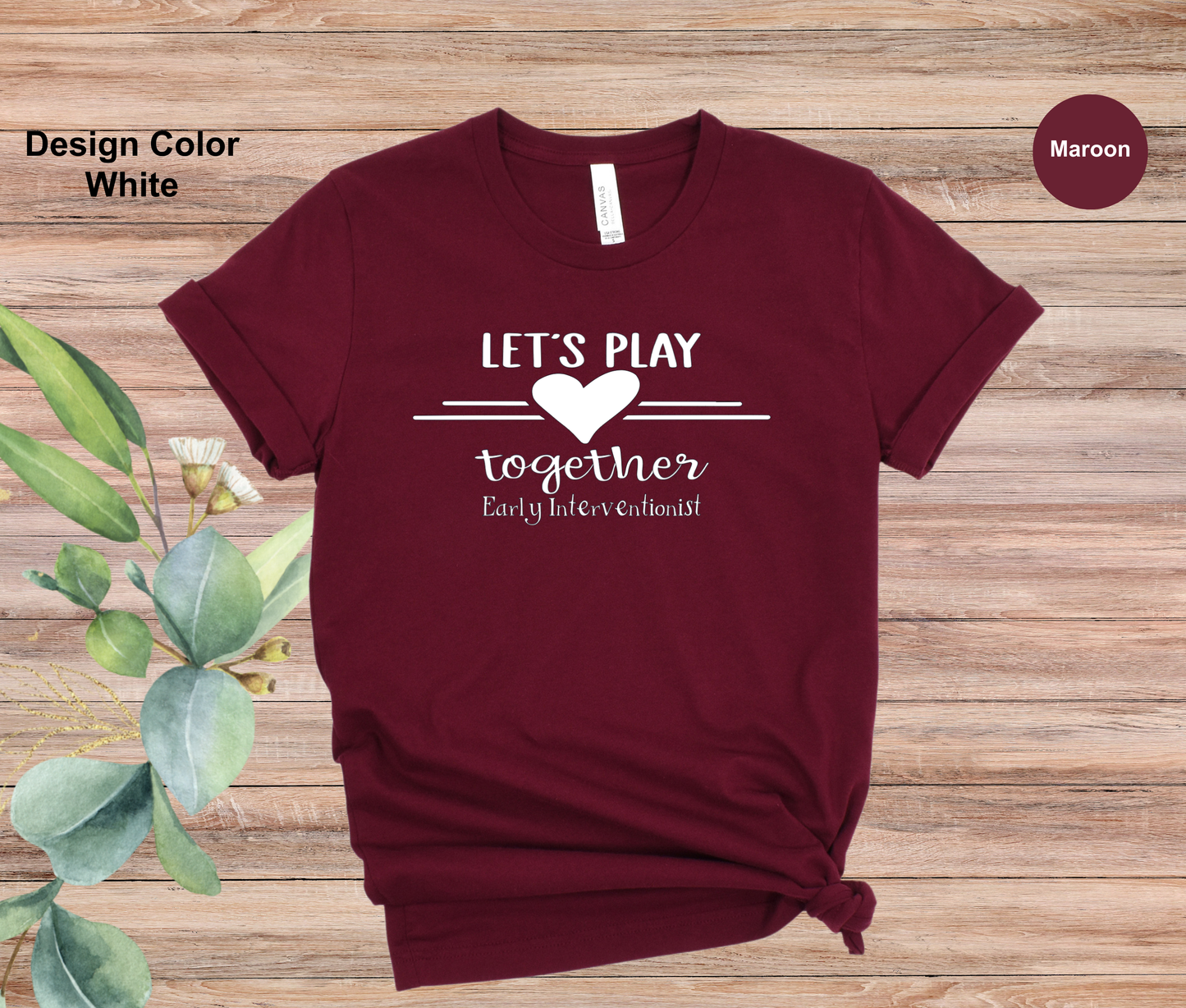 Let's Play-Early Interventionist T-Shirt