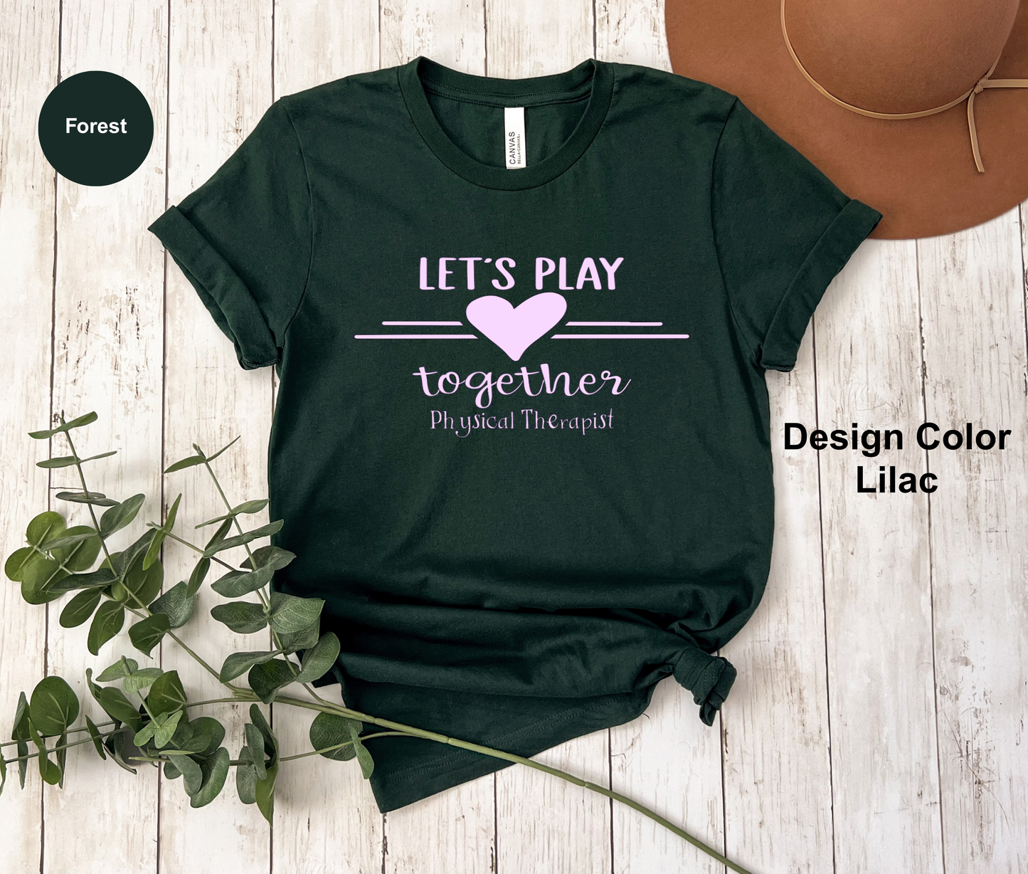 Let's Play-Physical Therapist T-Shirt
