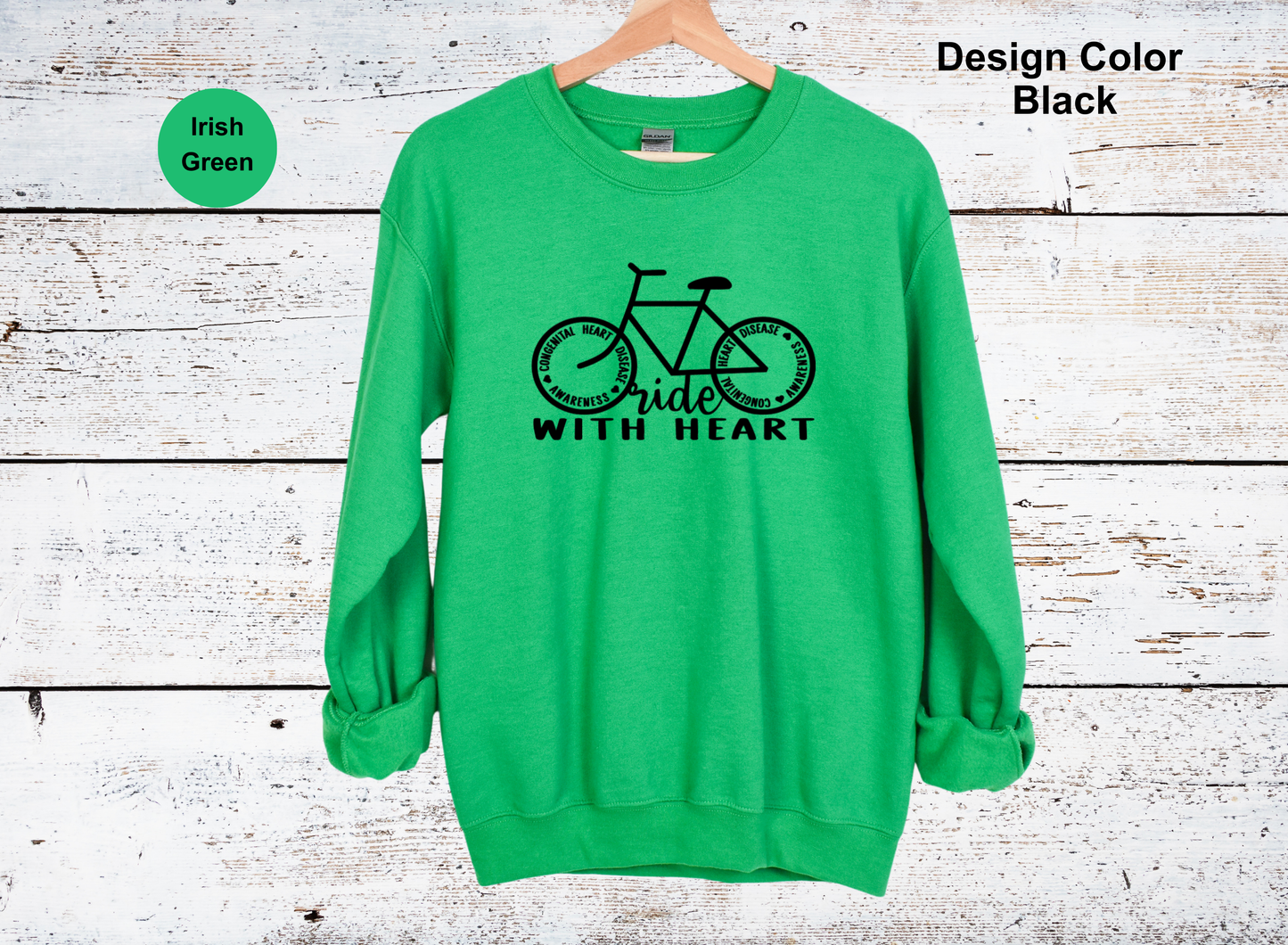 Ride With Heart Sweatshirt