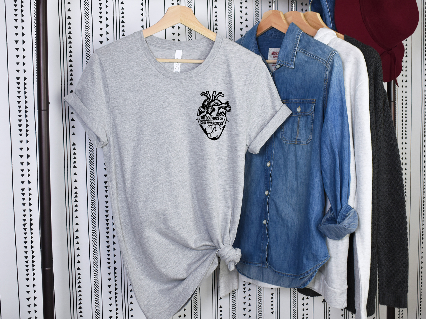 The Beat Goes On – CHD Tee for Heart Families & Supporters