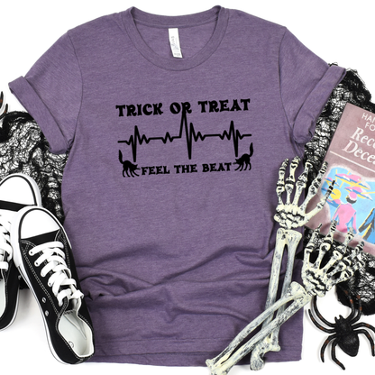 Feel The Beat Heartbeat-Shirt