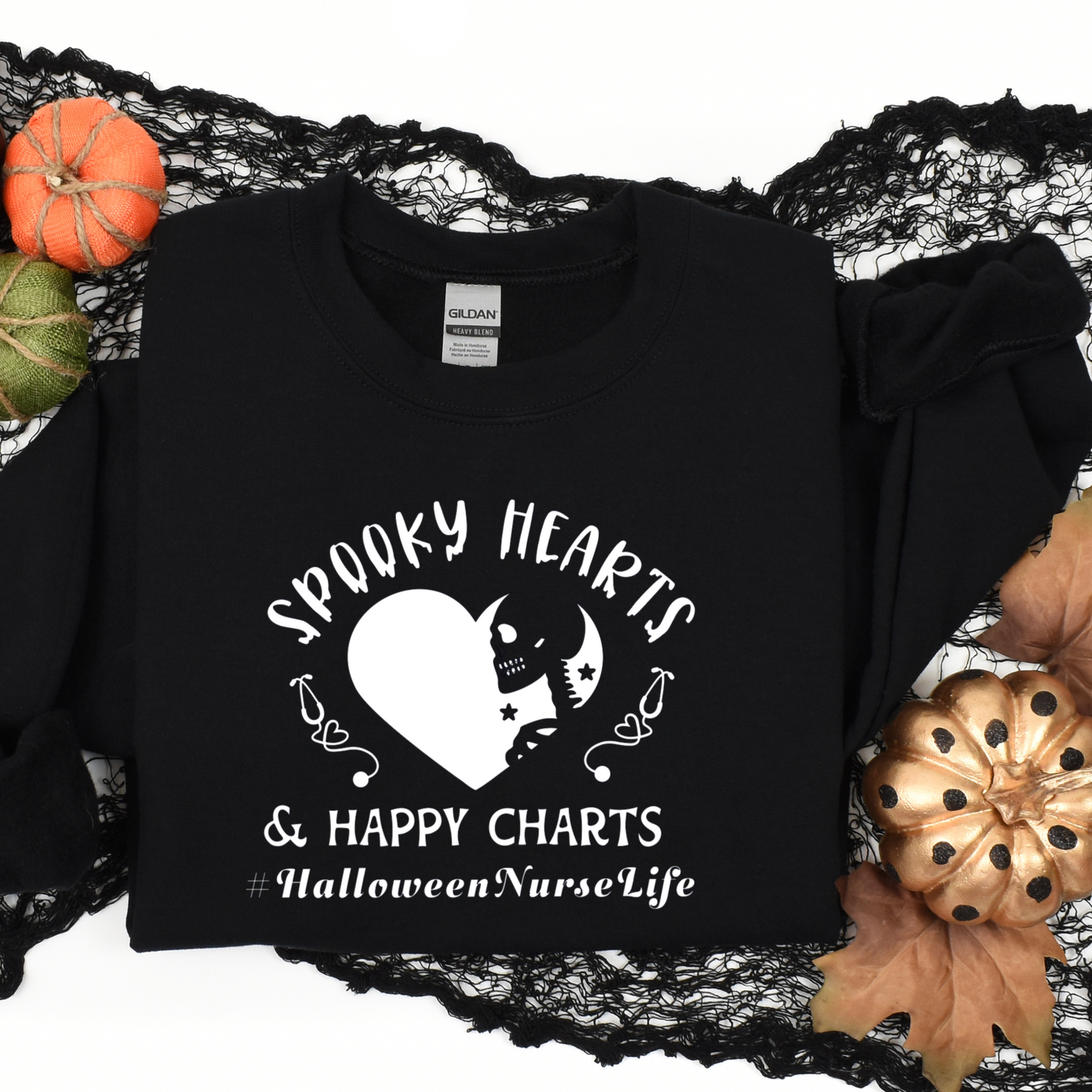 Spooky Hearts #2- Sweatshirt