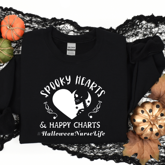 Spooky Hearts #2- Sweatshirt